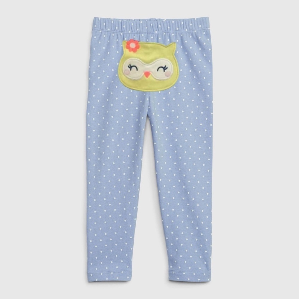 Owl Butt Polka Dot Leggings